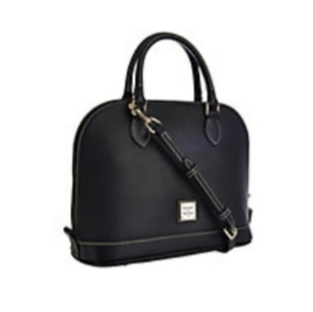Dooney & Bourke Leather Satchel Purse - Picture 8 of 9